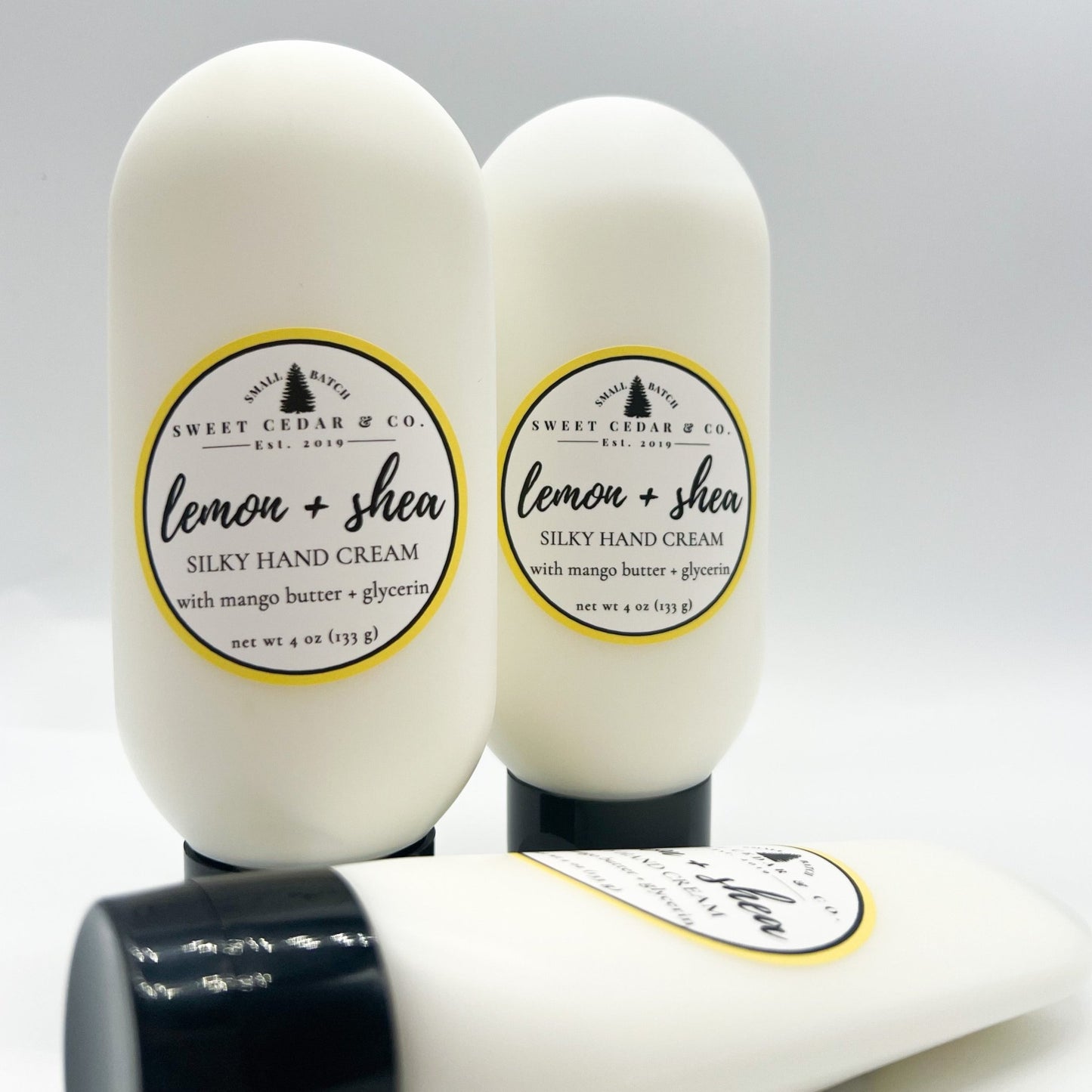 lemon & shea silky hand cream - Sweet Cedar & Co.