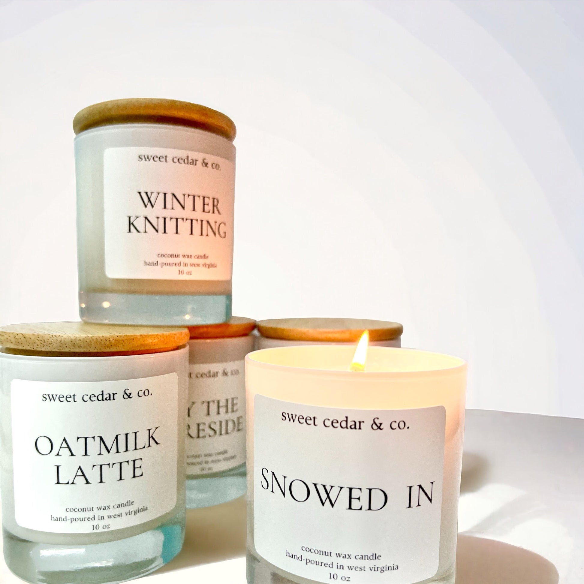 Winter 2024 Cozy Candle Collection - Sweet Cedar & Co.
